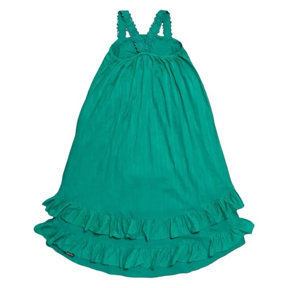 Matilda Jane 12Y Brilliant Daydream Seriously Sweet Green Ruffle Dress
